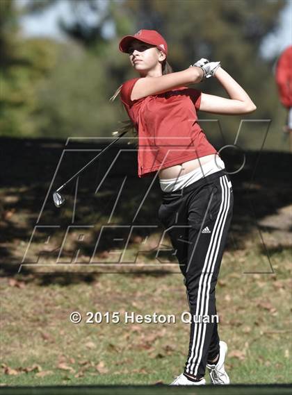 Thumbnail 1 in CIF Southern Section Girls Golf Championships photogallery.