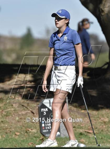 Thumbnail 3 in CIF Southern Section Girls Golf Championships photogallery.