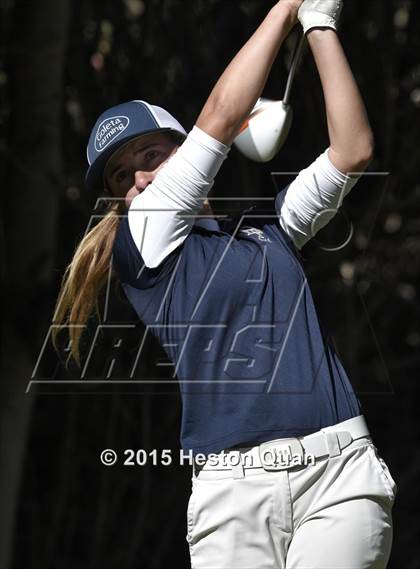 Thumbnail 1 in CIF Southern Section Girls Golf Championships photogallery.