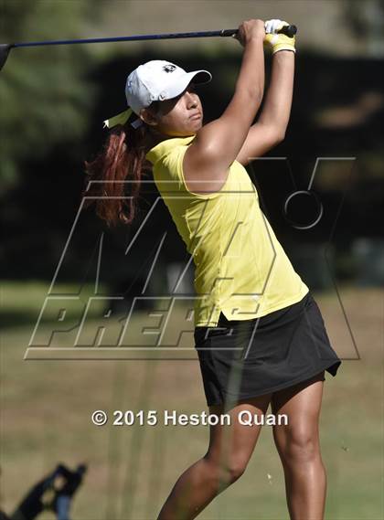 Thumbnail 2 in CIF Southern Section Girls Golf Championships photogallery.