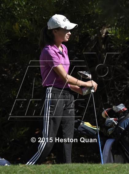Thumbnail 3 in CIF Southern Section Girls Golf Championships photogallery.