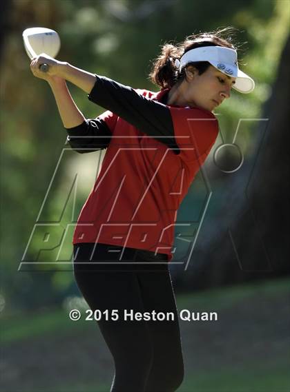 Thumbnail 2 in CIF Southern Section Girls Golf Championships photogallery.