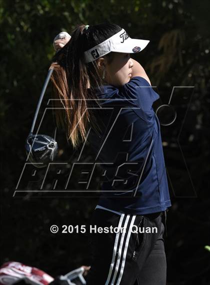 Thumbnail 2 in CIF Southern Section Girls Golf Championships photogallery.
