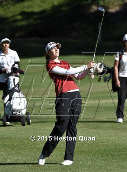 Thumbnail 3 in CIF Southern Section Girls Golf Championships photogallery.