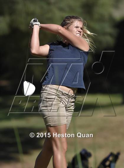 Thumbnail 3 in CIF Southern Section Girls Golf Championships photogallery.