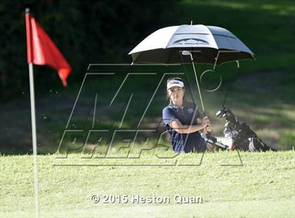 Thumbnail 2 in CIF Southern Section Girls Golf Championships photogallery.