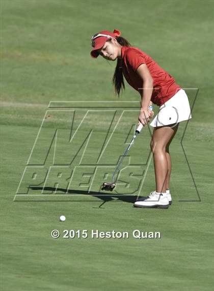 Thumbnail 2 in CIF Southern Section Girls Golf Championships photogallery.