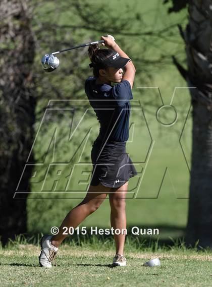 Thumbnail 2 in CIF Southern Section Girls Golf Championships photogallery.