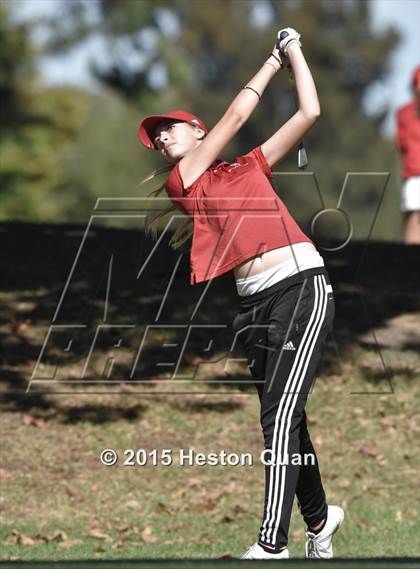 Thumbnail 2 in CIF Southern Section Girls Golf Championships photogallery.