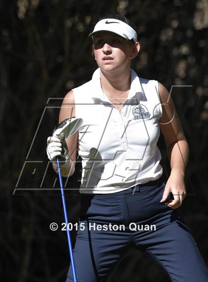 Thumbnail 3 in CIF Southern Section Girls Golf Championships photogallery.