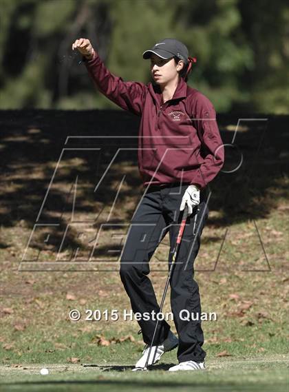 Thumbnail 2 in CIF Southern Section Girls Golf Championships photogallery.