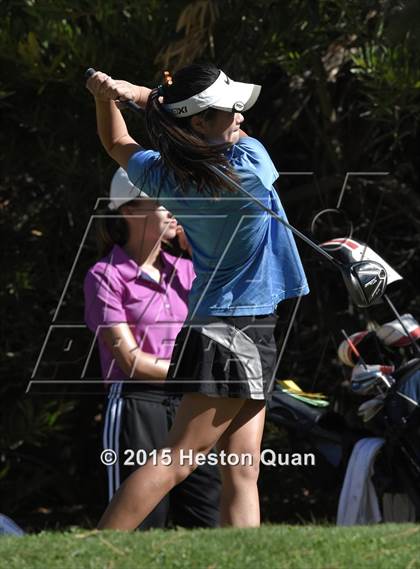 Thumbnail 2 in CIF Southern Section Girls Golf Championships photogallery.