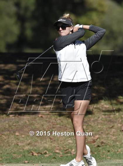 Thumbnail 2 in CIF Southern Section Girls Golf Championships photogallery.