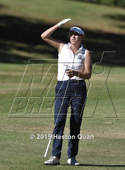 Thumbnail 3 in CIF Southern Section Girls Golf Championships photogallery.