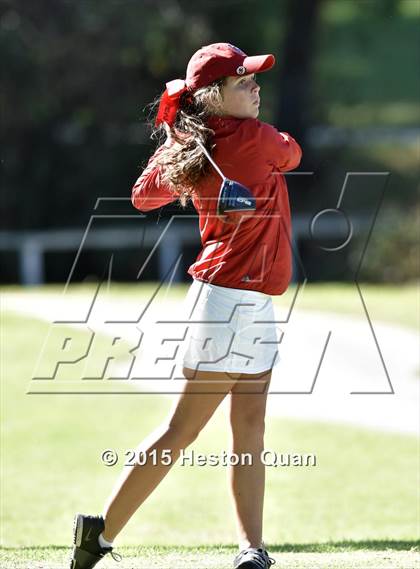 Thumbnail 3 in CIF Southern Section Girls Golf Championships photogallery.