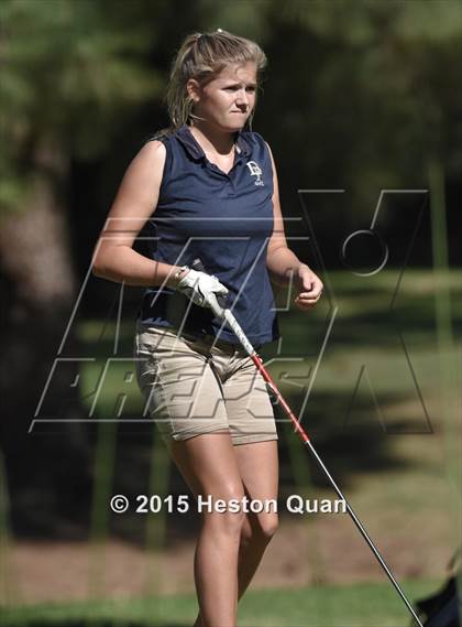Thumbnail 2 in CIF Southern Section Girls Golf Championships photogallery.