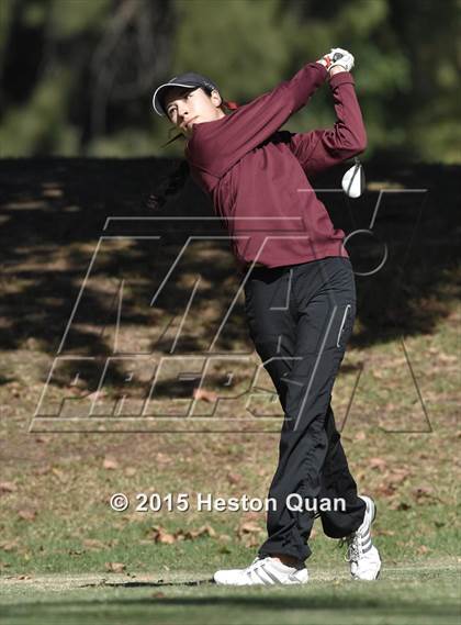 Thumbnail 3 in CIF Southern Section Girls Golf Championships photogallery.