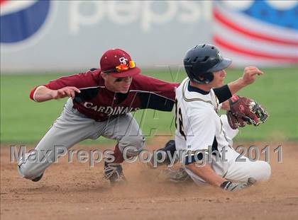Thumbnail 1 in Menlo vs. Santa Cruz (CIF CCS D3 Final) photogallery.