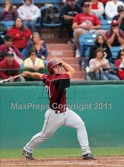 Thumbnail 2 in Menlo vs. Santa Cruz (CIF CCS D3 Final) photogallery.