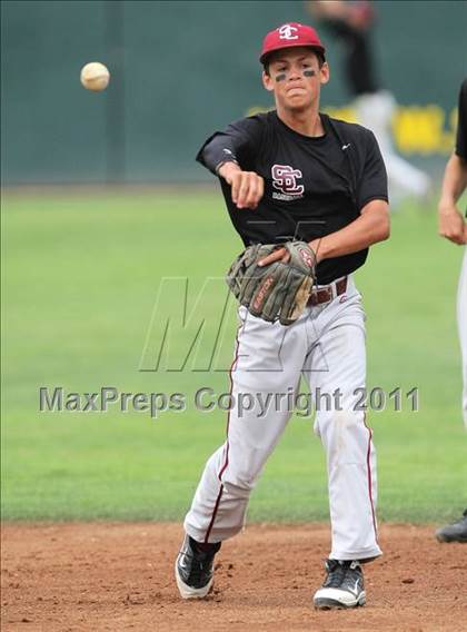 Thumbnail 2 in Menlo vs. Santa Cruz (CIF CCS D3 Final) photogallery.