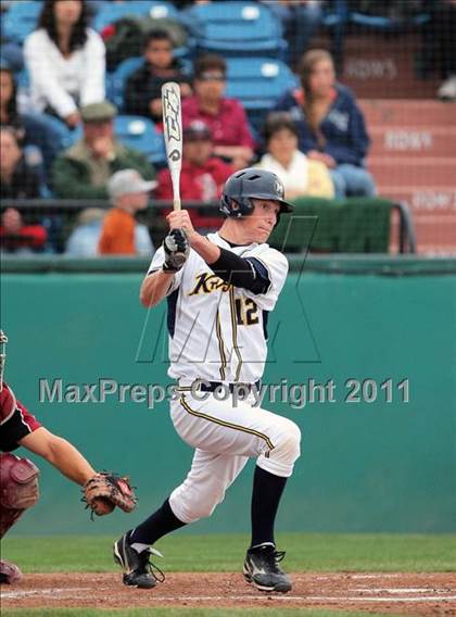 Thumbnail 2 in Menlo vs. Santa Cruz (CIF CCS D3 Final) photogallery.