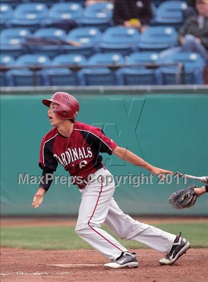 Thumbnail 1 in Menlo vs. Santa Cruz (CIF CCS D3 Final) photogallery.