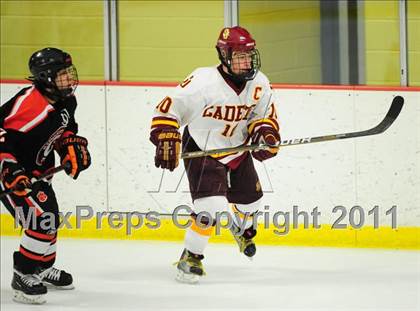Thumbnail 2 in Ridgefield vs. St. Joseph (CIAC Division 1 Quarterfinal) photogallery.
