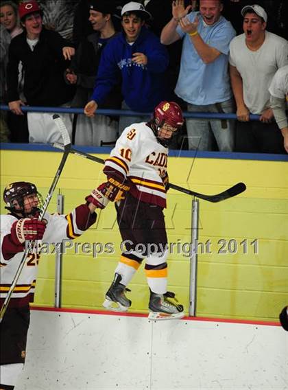 Thumbnail 3 in Ridgefield vs. St. Joseph (CIAC Division 1 Quarterfinal) photogallery.