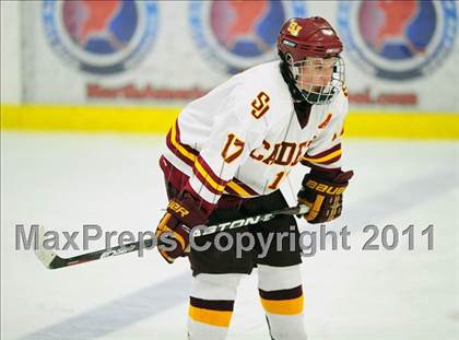 Thumbnail 2 in Ridgefield vs. St. Joseph (CIAC Division 1 Quarterfinal) photogallery.