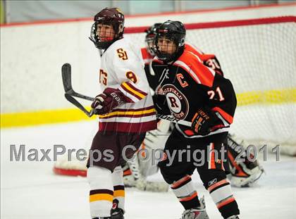Thumbnail 1 in Ridgefield vs. St. Joseph (CIAC Division 1 Quarterfinal) photogallery.