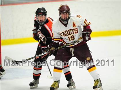 Thumbnail 3 in Ridgefield vs. St. Joseph (CIAC Division 1 Quarterfinal) photogallery.