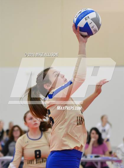 Thumbnail 2 in Hixson vs Livingston Academy (Rocky Top Classic Tournament) photogallery.