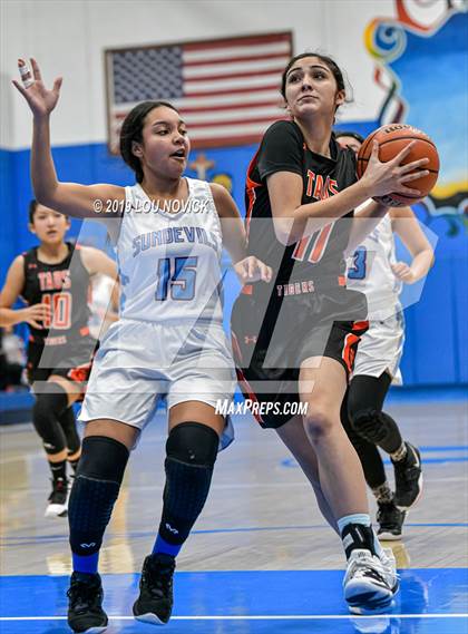 Thumbnail 3 in Sandia Prep vs. Taos photogallery.