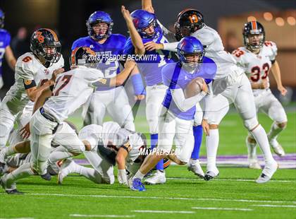 Thumbnail 1 in Wolfe City vs. Tom Bean (UIL 2A-1 Region II Bi-District Playoff) photogallery.