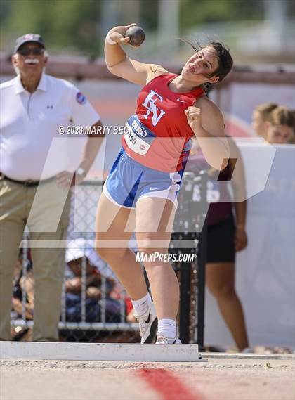 Thumbnail 3 in Class 3 Shot Put (MSHSAA State Championship) photogallery.