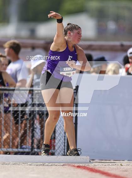 Thumbnail 3 in Class 3 Shot Put (MSHSAA State Championship) photogallery.