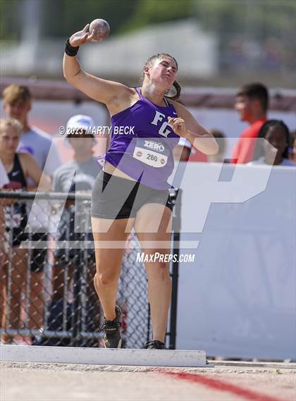 Thumbnail 2 in Class 3 Shot Put (MSHSAA State Championship) photogallery.