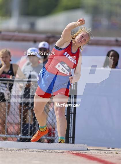 Thumbnail 3 in Class 3 Shot Put (MSHSAA State Championship) photogallery.