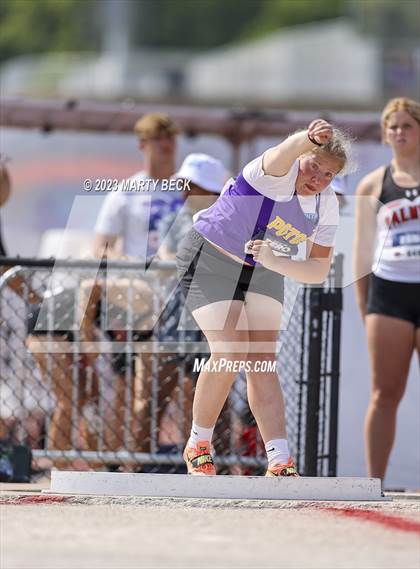 Thumbnail 1 in Class 3 Shot Put (MSHSAA State Championship) photogallery.