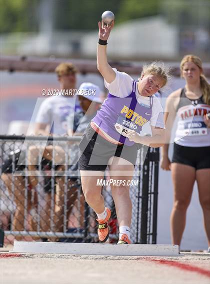 Thumbnail 2 in Class 3 Shot Put (MSHSAA State Championship) photogallery.