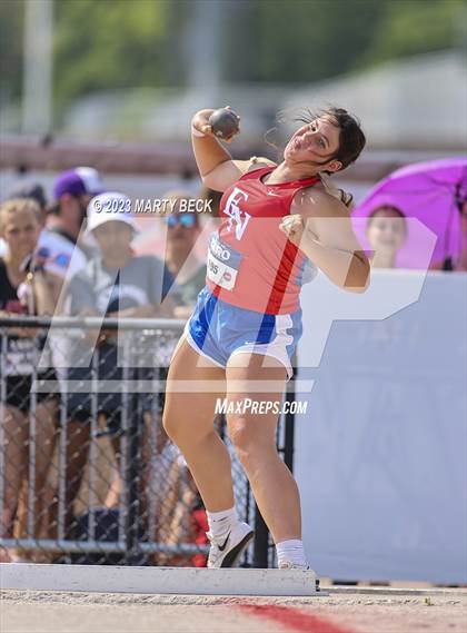 Thumbnail 1 in Class 3 Shot Put (MSHSAA State Championship) photogallery.
