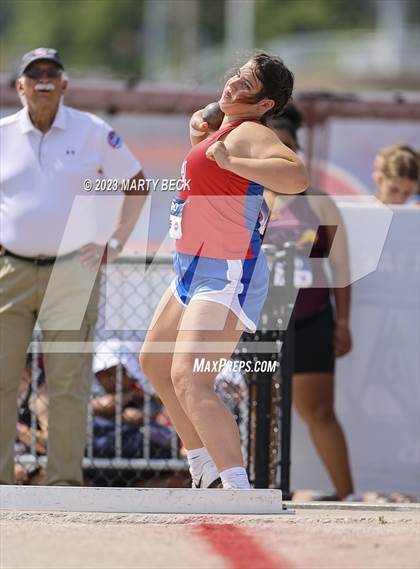 Thumbnail 3 in Class 3 Shot Put (MSHSAA State Championship) photogallery.