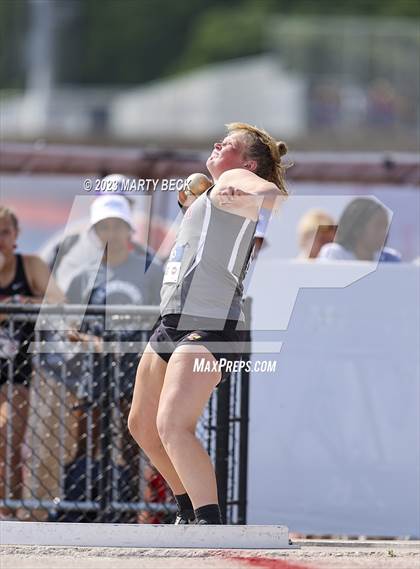 Thumbnail 3 in Class 3 Shot Put (MSHSAA State Championship) photogallery.