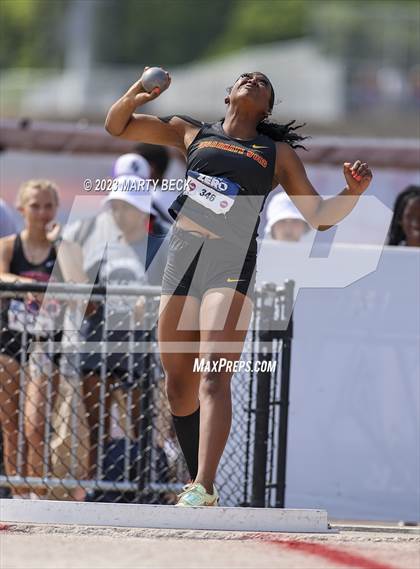 Thumbnail 3 in Class 3 Shot Put (MSHSAA State Championship) photogallery.