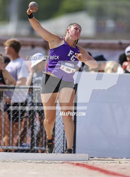 Thumbnail 1 in Class 3 Shot Put (MSHSAA State Championship) photogallery.