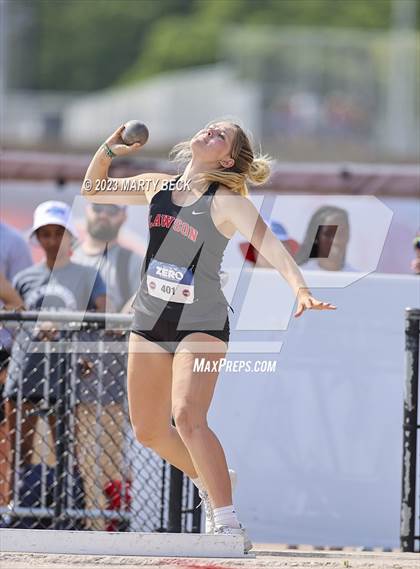 Thumbnail 3 in Class 3 Shot Put (MSHSAA State Championship) photogallery.