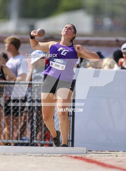 Thumbnail 2 in Class 3 Shot Put (MSHSAA State Championship) photogallery.