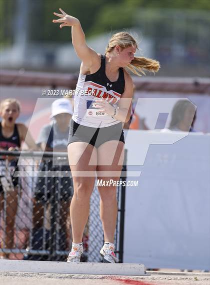 Thumbnail 3 in Class 3 Shot Put (MSHSAA State Championship) photogallery.
