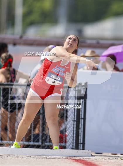 Thumbnail 2 in Class 3 Shot Put (MSHSAA State Championship) photogallery.