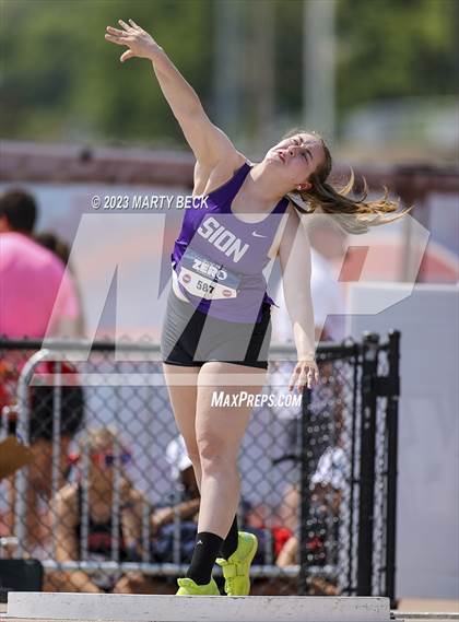 Thumbnail 1 in Class 3 Shot Put (MSHSAA State Championship) photogallery.